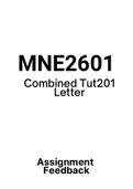 MNE2601 - Assignments PACK (2016-2020)