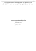 BIOLOGY 410 Research on Tympanic Membrane and the Thyroid Gland final.                      Research on Tympanic Membrane and the Thyroid Gland Student’s Name Institution Affiliation ( latest update 2021 )