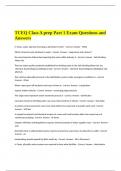 TCEQ Class A prep Part 1 Exam Questions and Answers