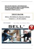 TEST BANK FOR SELL 7TH EDITION