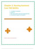 Chapter 2: Nursing Assistant Care THE BASICs