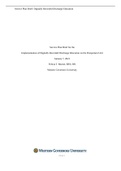 Summary D030 Service Plan Brief.docx D030 Service Plan Brief for the Implementation of Digitally Recorded Discharge Education on the Postpartum Unit Western Governors University Service Plan Brief for the Implementation of Digitally Recorded Discharge Edu