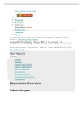 NR 509 Week 2 Shadow Health Respiratory Physical Assessment Assignment TRANSCRIPT