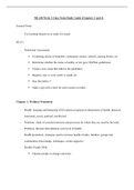 NR 228 Week 1 Class Notes/Study Guide (Chapters 1 and 2)