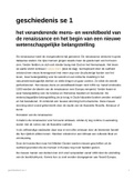 Samenvatting  Geschiedenis havo 5