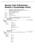 NURS-6501C-24, NURS-6501N-24 Module 3 Knowledge Check