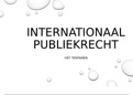 Tentamenpresentatie internationaal publiekrecht - UvA jaar 2