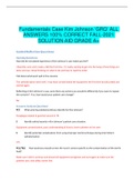 Fundamentals Case Kim Johnson ’GRQ’ ALL ANSWERS 100% CORRECT FALL-2021 SOLUTION AID GRADE A+