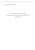 cf_u08a1_Unit 8 Psychosocial Development Case Study Assessment Unit 8: Psychosocial Development Case Study Assessment COUN5004 Survey of Research in Human Development for Professional Counselors