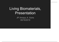 Living Biomaterials