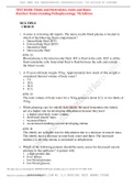 TEST BANK: Fluids and Electrolytes, Acids and Bases Huether: Understanding Pathophysiology, 7th Edition,100%CORRECT