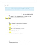 CWV 101 Topic 4 Quiz Questions And Answers Latest Update November  2021