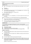 COS2601 Examination Paper And Solutions.