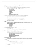 NUR 242 - Exam 1 med surg study guide.