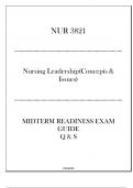 FIU) NUR 3821L Nursing Leadership (Concepts & Issues) Midterm Readiness Exam 2024.