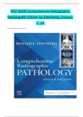 TEST BANK For Comprehensive Radiographic Pathology, 8th Edition by (Eisenberg, 2024) Verified Chapters 1 - 12, Complete Newest Version