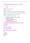 NCLEX Study Guide.