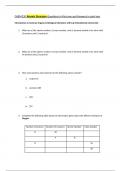 CHEM120 Atomic Structure Questions in Part one and Answers in part two