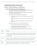 NUR211 Exam 1 Study Guide / NUR 211 Exam 1 Study Guide (Latest, 2021/2022): Fundamentals of Professional Nursing: Rasmussen College