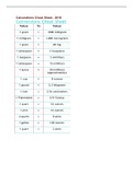 Excel-2021-Function-and-Formulas-Cheat-Sheet/ Dosage Calculation