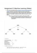 Assignment  5. Machine learning (weka)