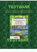 Test Bank for Professional Nursing Concepts Competencies for Quality Leadership 5th Edition by Anita Finkelman 9781284230888 {Chapter 1-14 }Complete Guide.