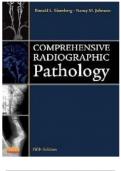 Test Bank For Comprehensive Radiographic Pathology, 7th Edition by Eisenberg,|| All Chapters 1 - 12 | Complete Guide