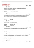 NURS 6051 Patho Midterm  Exam Questions and Answers,100% CORRECT