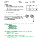 PHYSICS Week 9 Quiz solutions7.