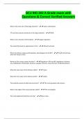 GCU BIO 202 A Grade exam with Questions & Correct Verified Answers