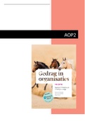 Arbeids en organisatiepsychologie, TP jaar 2 