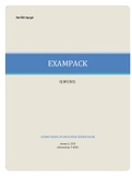 ILW1501  EXAM PACK