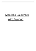 MAC3761 EXAM PACK