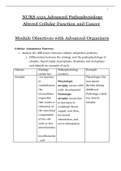 NURS 5315 Advanced Pathophysiology Altered Cellular Function and Cancer