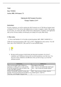 Studying the Old Testament Narratives Passage: Numbers 21:4-9 (ASSUERED A) <100% CORRECT> GRADED A+ | LATEST SOLUTIONS |