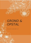 grond & opstal samenvatting