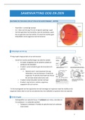 Samenvatting oog en zien 