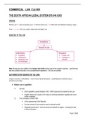  CLA1501_ COMMERCIAL LAW_  BEST STUDY NOTES NOVEMBER 2021.