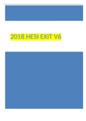 2018 HESI EXIT V6