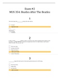 Arizona State University Exam #2 MUS 354: Beatles After The Beatles