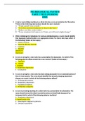 NEUROLOGICAL SYSTEM PART 2 TEST (NURSING 6560)