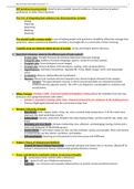 Mental Health FINAL EXAM Study Guide – A 2020/2021 