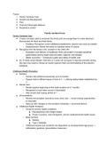 NRSG 4502 - Peds Exam 1 Study Guide.