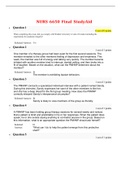 NURS6650 NURS 6650 Final EXAM Study Aid Completed A Latest  Question 2 1 out of 1 points  Question 3 1 out of 1 points  Question 4 1 out of 1 points  Question 5 1 out of 1 points NURS 6650 Final StudyAid  Question 1  0 out of 0 points When completin