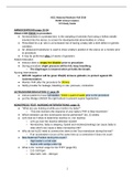 NURSING 102 Copy of Maternal Newborn ATI Exam Study Guide- City Colleges of Chicago, Malcolm X