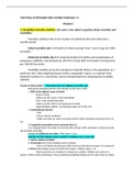 NRSG 4502 - PEDS FINAL EXAM STUDY GUIDE.