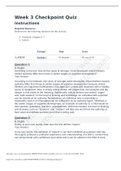 Question 1 5 / 5 pts According to the text, how do the views of stronger, more developed critical thinkers  toward authority differ from those in earlier stages of cognitive development? Your Answer: According to the textbook, the views of stronger, more 