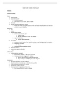 NUR 210 - Med/Surg IV Module 3 Study Guide.