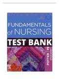 Fundamentals of Nursing 10th Edition Potter Perry Test Bank