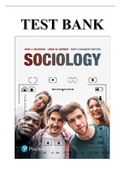 TEST BANK FOR SOCIOLOGY NINTH CANADIAN EDITION 9TH EDITION BY JOHN J. MACIONIS LINDA M. GERBER ISBN-10 0134644697 ISBN-13 9780134644691